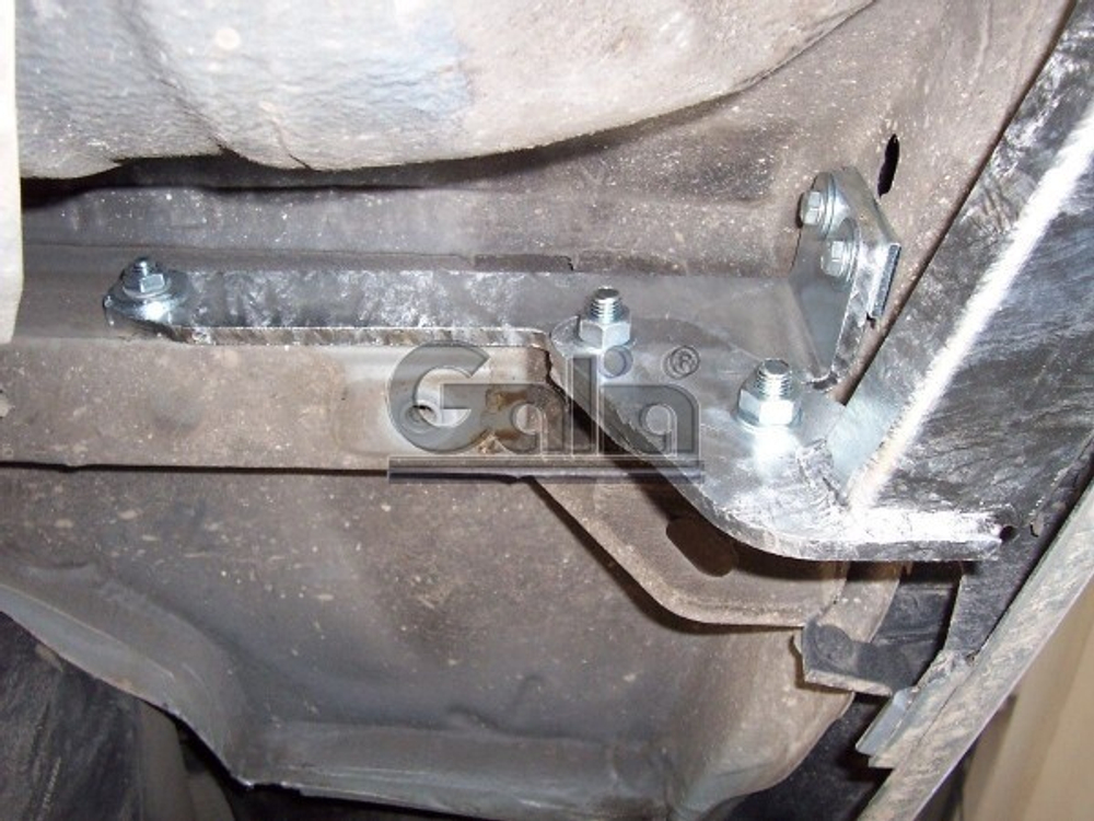 Фаркоп оцинкованный Galia R070A для Renault Laguna II лифтбек 2001-2008(паспорт и сертификат в комплекте)(без электрики)