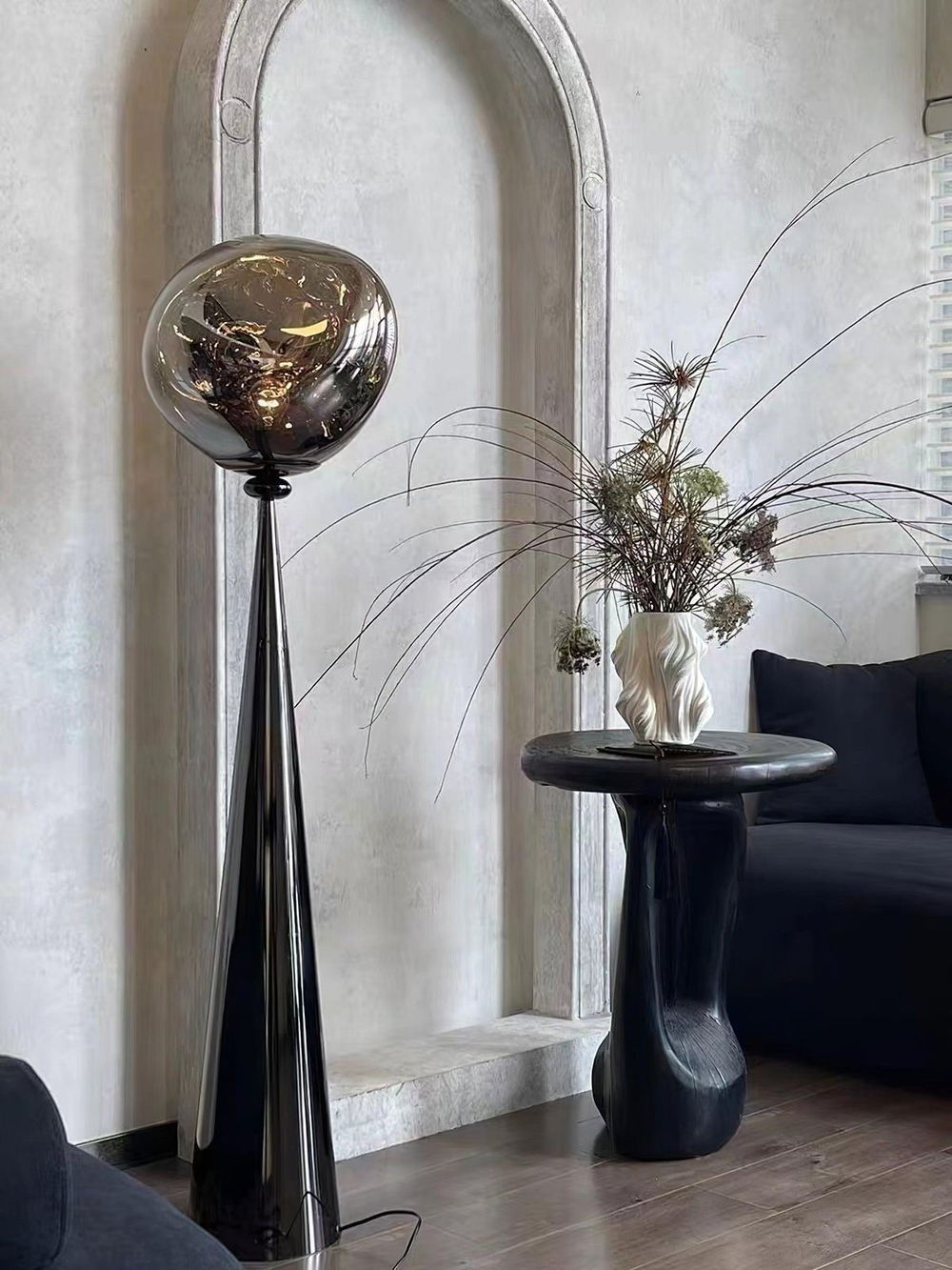 Напольный дизайнерский светильник Melt Cone Fat by Tom Dixon