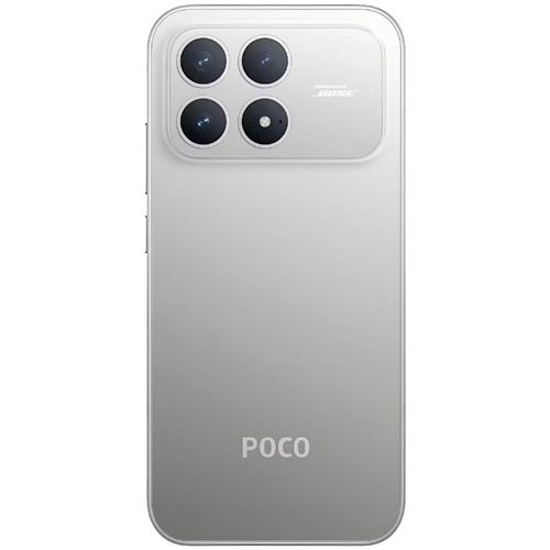 Смартфон Xiaomi Poco F8 Pro 12/512GB, Titanium Silver (Серебряный)