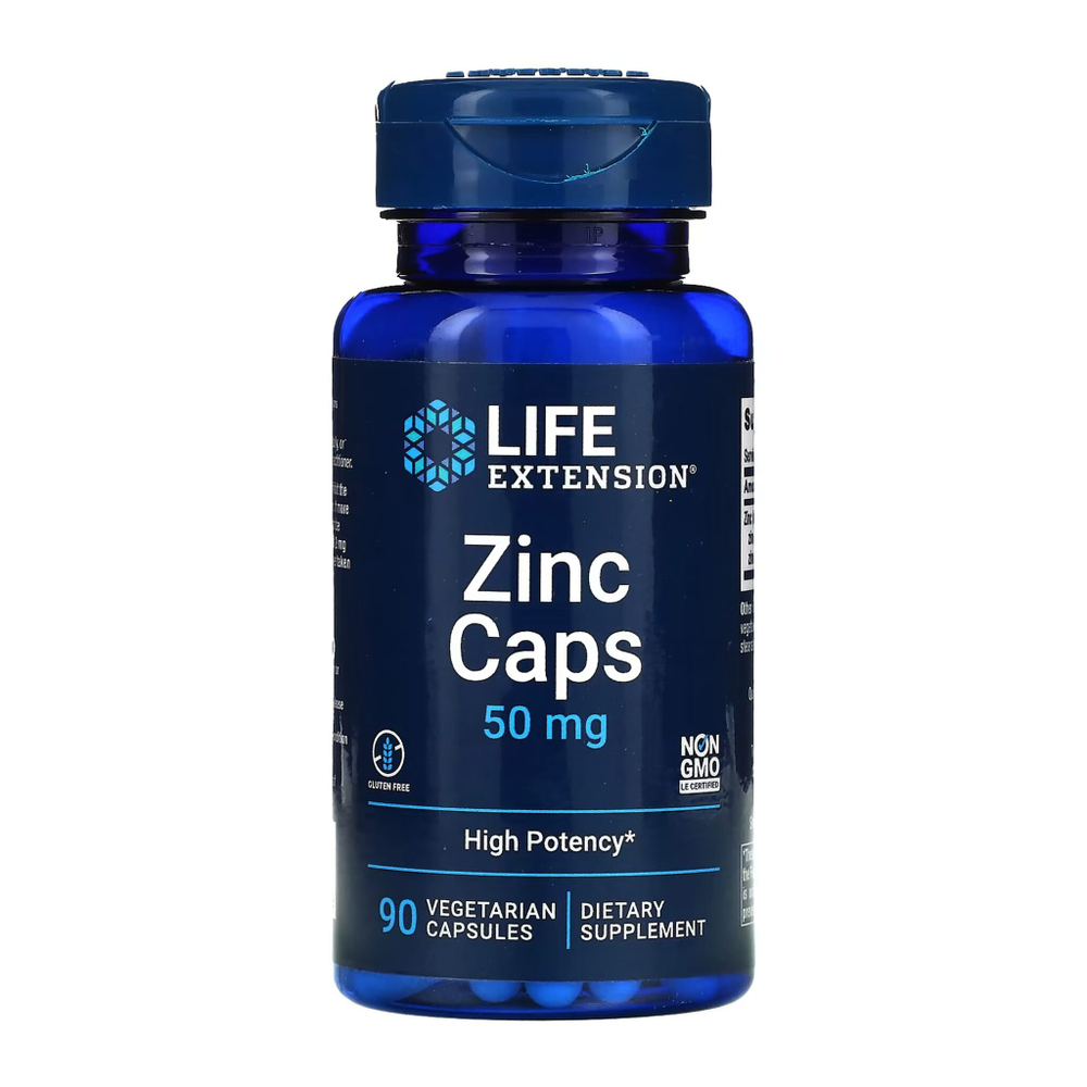 Life Extension - Zinc Caps 90 capsules