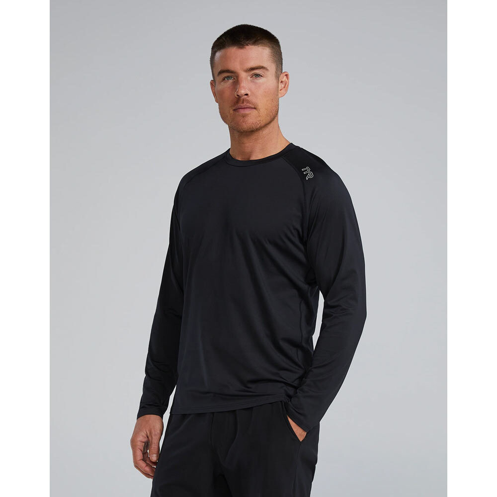 Лонгслив TYR MEN'S CLIMADRY™ RAGLAN LONG SLEEVE TECH TEE - SOLID HEATHER