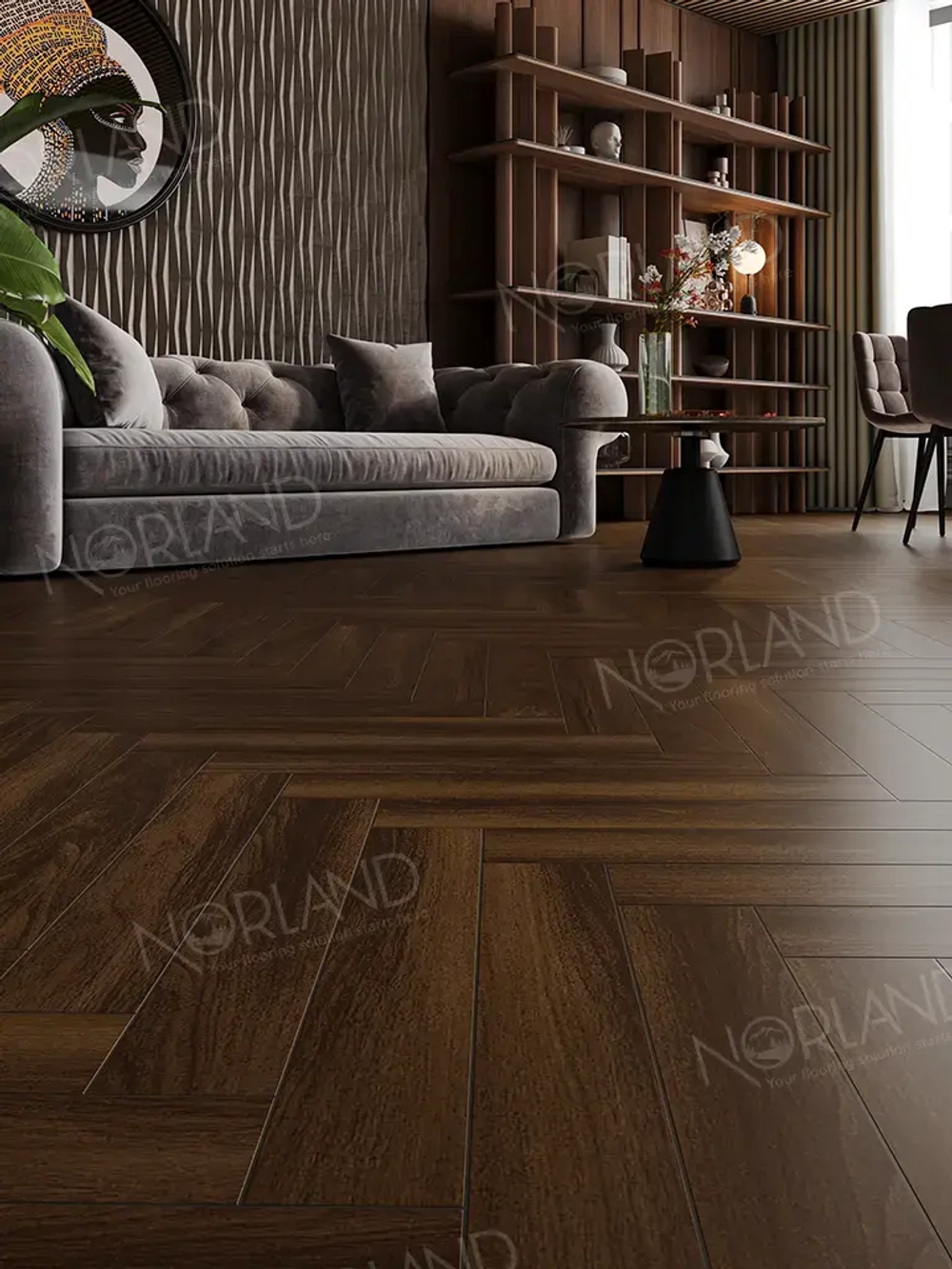 Ламинат Norland Herringbone Elegant Strong Дуб Треско LF304-22