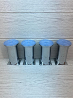 Ножки для мебели металлические высота 12 см 4 штуки