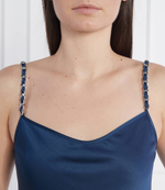 сатиновый топ cermila HUGO - темно-синий(50484569)