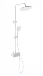 Душевая система с термостатом WONZON & WOGHAND MUSE Corno, Белый матовый (WW-B3110-MW)