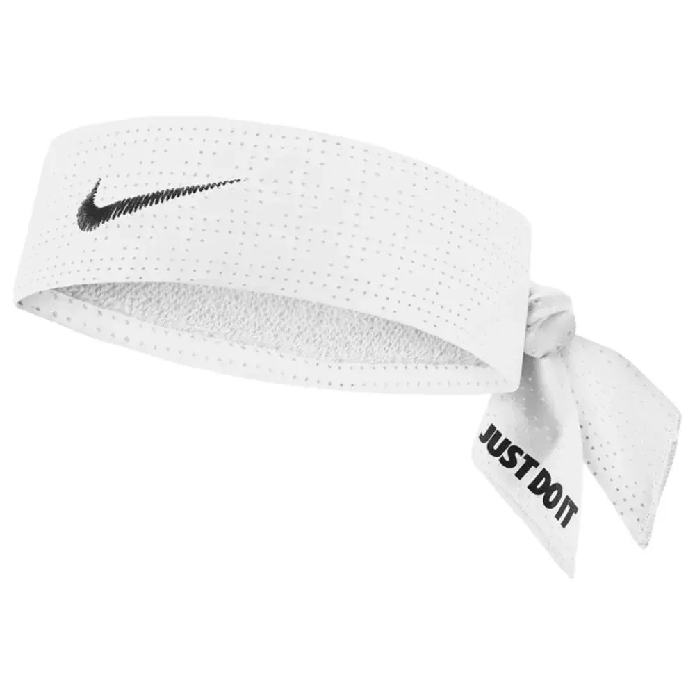 Теннисная бандана Nike Dri-Fit Head Tie Terry - белый