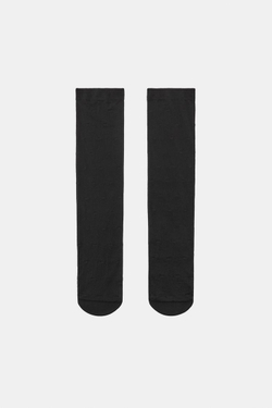 ZARA НОСКИ-ГОЛЬФЫ В ГОРОШЕК, ЧЕРНЫЙ