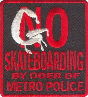 Нашивка GO Skateboarding - Скейтеры, вперёд
