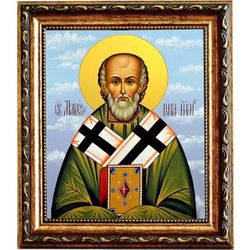 Маркелл Римский, папа Римский священномученик. Икона на холсте.