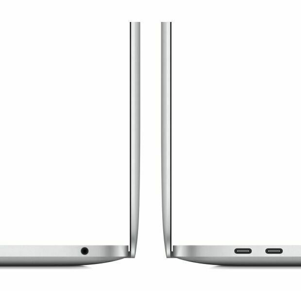 13.3" Ноутбук Apple MacBook Pro 13 Late 2020 (2560x1600, Apple M1 3.2 ГГц, RAM 8 ГБ, SSD 512 ГБ, Apple graphics 8-core), RU, MYDC2LL/A, серебристый