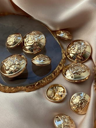 Пуговицы Герб7 золотые