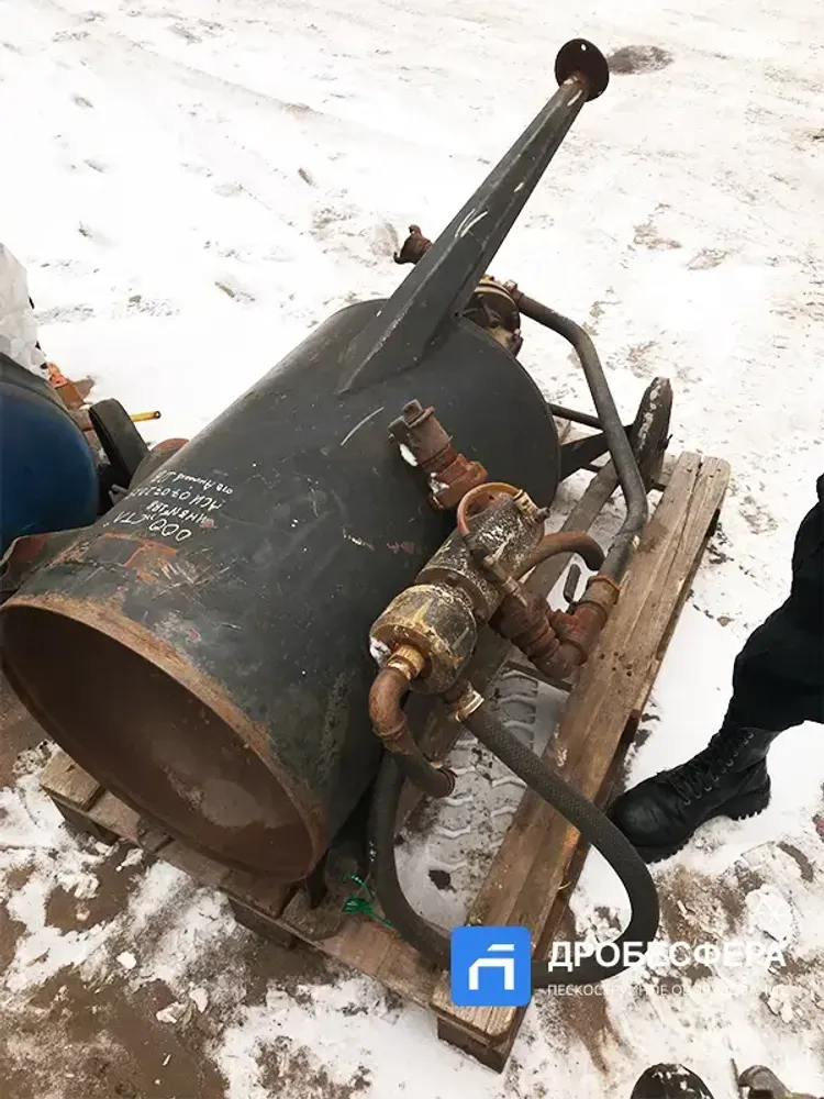 Замена расходных частей пескоструйного аппарата PST 200