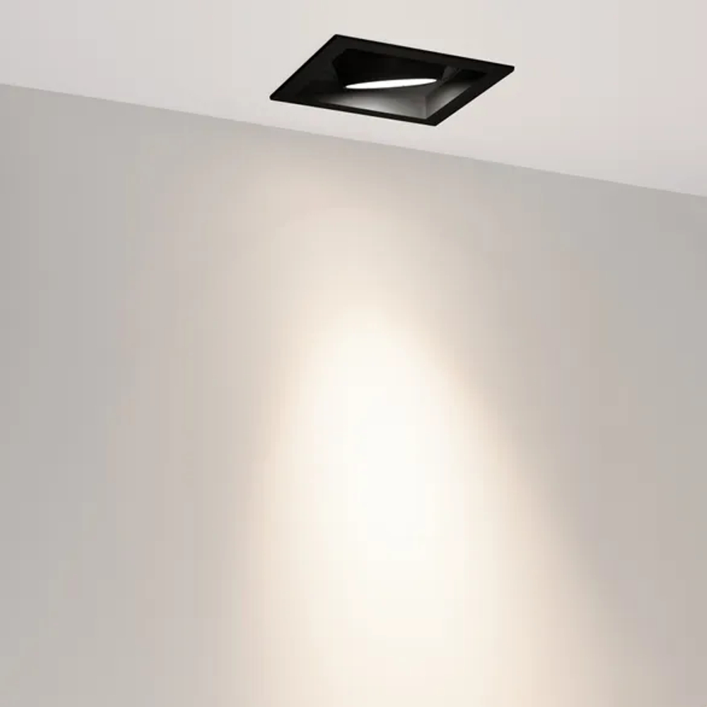 Светильник MS-VORTEX-BUILT-S140x140-30W Day4000 (BK-BK, 30 deg, 230V) (Arlight, IP20 Металл, 5 лет) 058365