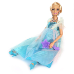 Кукла тип модель София 29 см. беременная, руки и ноги сгиб, ресницы, акс. (Карапуз)