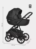 Коляска  MONTANA ECCO (2 в 1) (RIKO BASIC) 12 Black (черный)