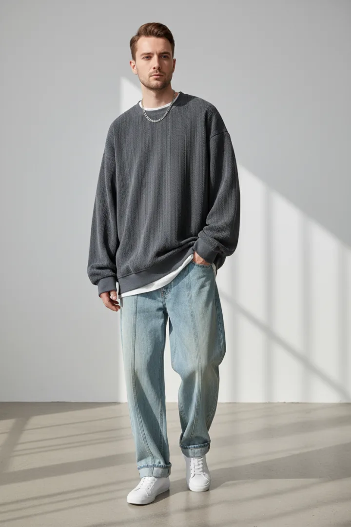 Мужской лонгслив «UZOR»