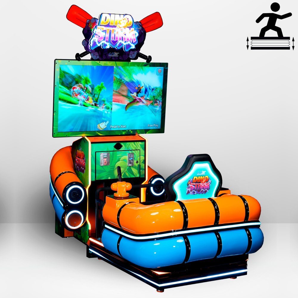 Рафтинг водный симулятор «Dino storm»