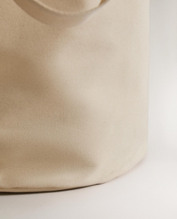 Zara Home Корзина из хлопка, цвет бежевый, 47 см