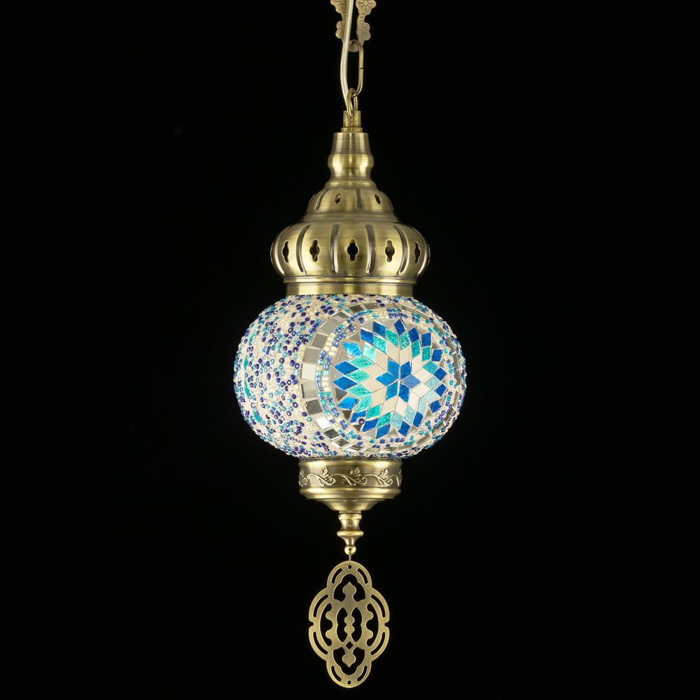 Citilux Каир CL419116 Подвесной светильник Мозаика Синяя