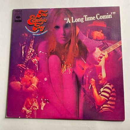 Винтажная виниловая пластинка LP The Electric Flag A Long Time Comin (Япония 1968) (Без Оби)