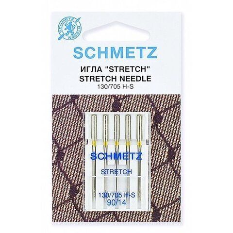 Иглы 31 Schmetz стрейч 130/705 Н-S №90 5шт