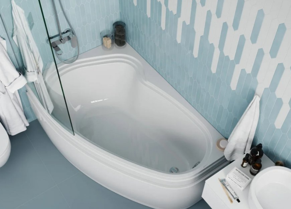 Акриловая ванна VAGNERPLAST AVONA 150x90 left