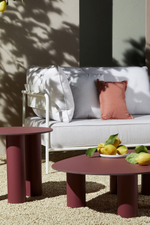 Столик ламинированный кофейный Scab Design Hyppo, карминный красный