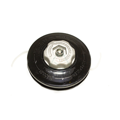 Катушка (головка) для мотокосы Shindaiwa, Maruyama M7*1L с алюминиевой кнопкой