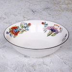 Тарелка керамическая глубокая «Magic Flower» 20*6см