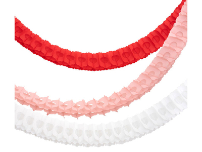 Набор объёмных гирлянд "Красный" (2024) 3 шт.