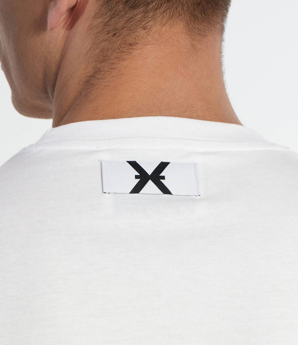 Футболка AARON Richmond X - белый(UMP24004TS)