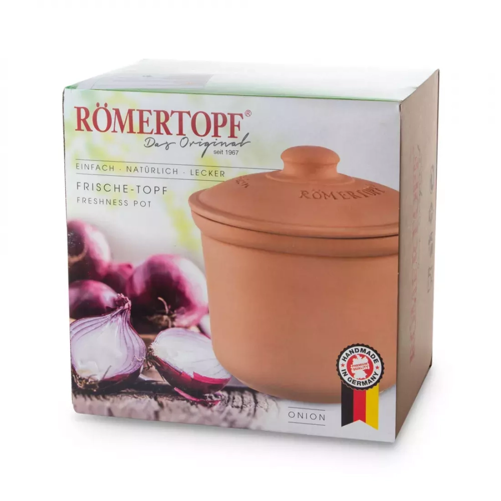 Емкость для хранения лука 20х21см Roemertopf Vorratstopfe терракотта