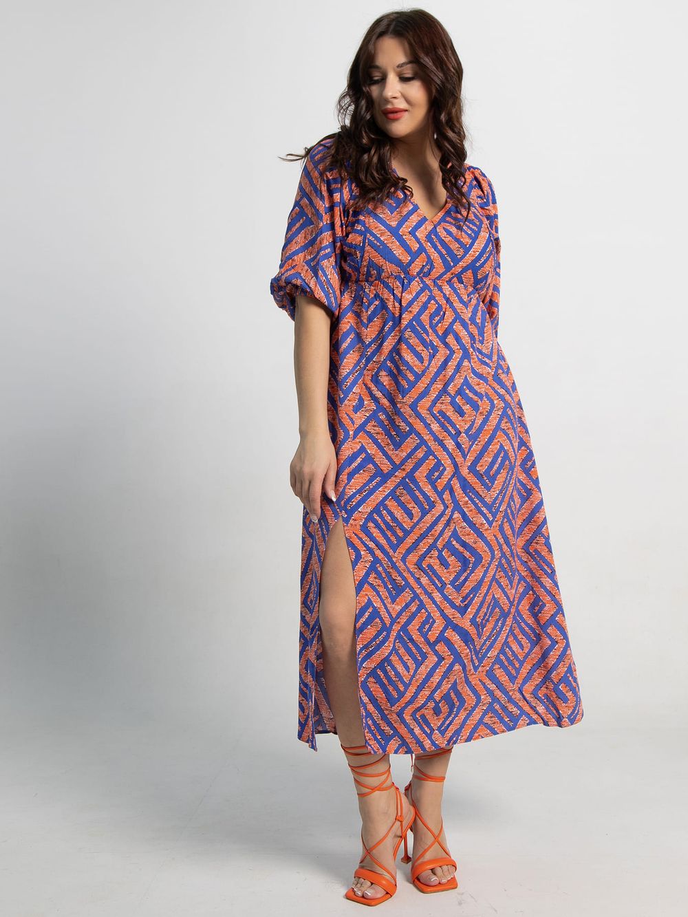 Платье Неповторимая (оранжевое) П15500-34М LT Collection