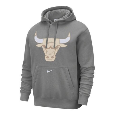 Толстовка Nike NBA Club City Edition Chicago Bulls Gray Sweatshirt
