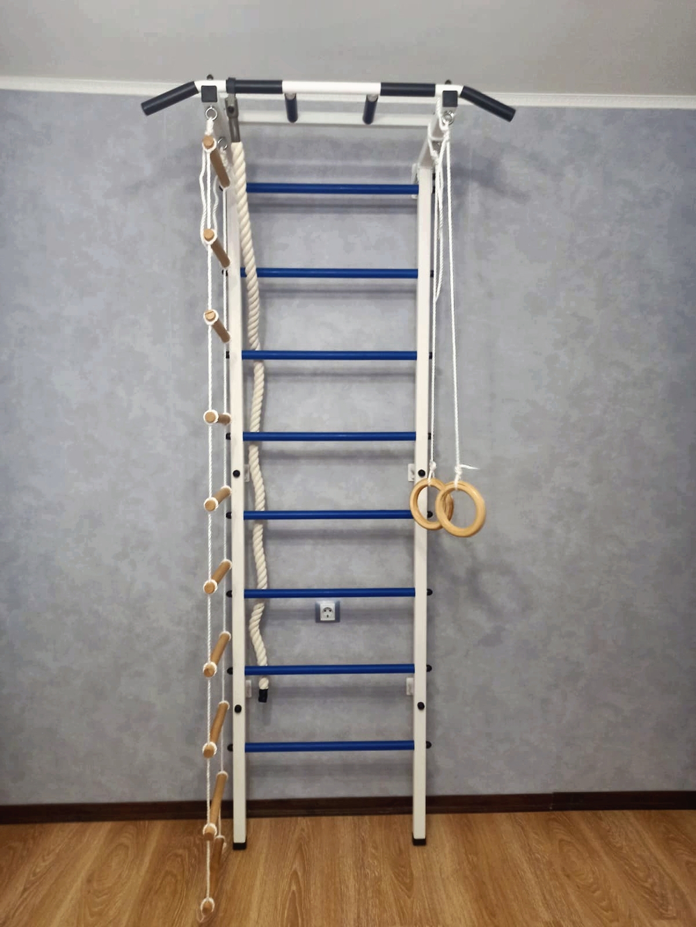 Монтаж шведской стенки Sv Sport в бетонные, кирпичные стены