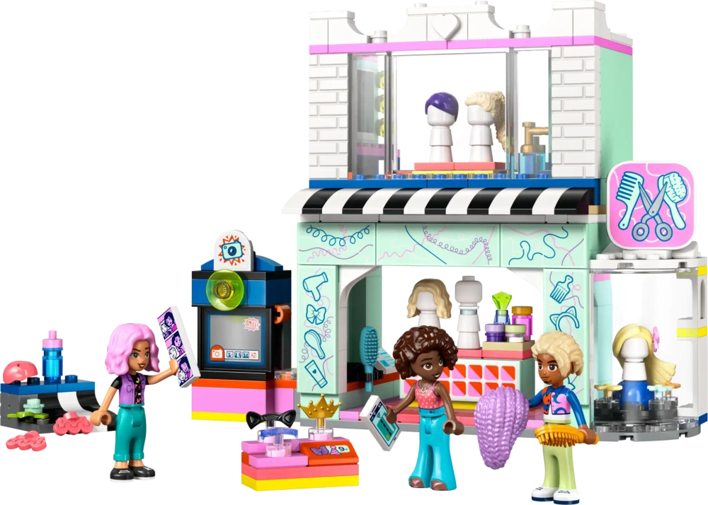 Конструктор LEGO Friends 42662 Парикмахерская и магазин аксессуаров