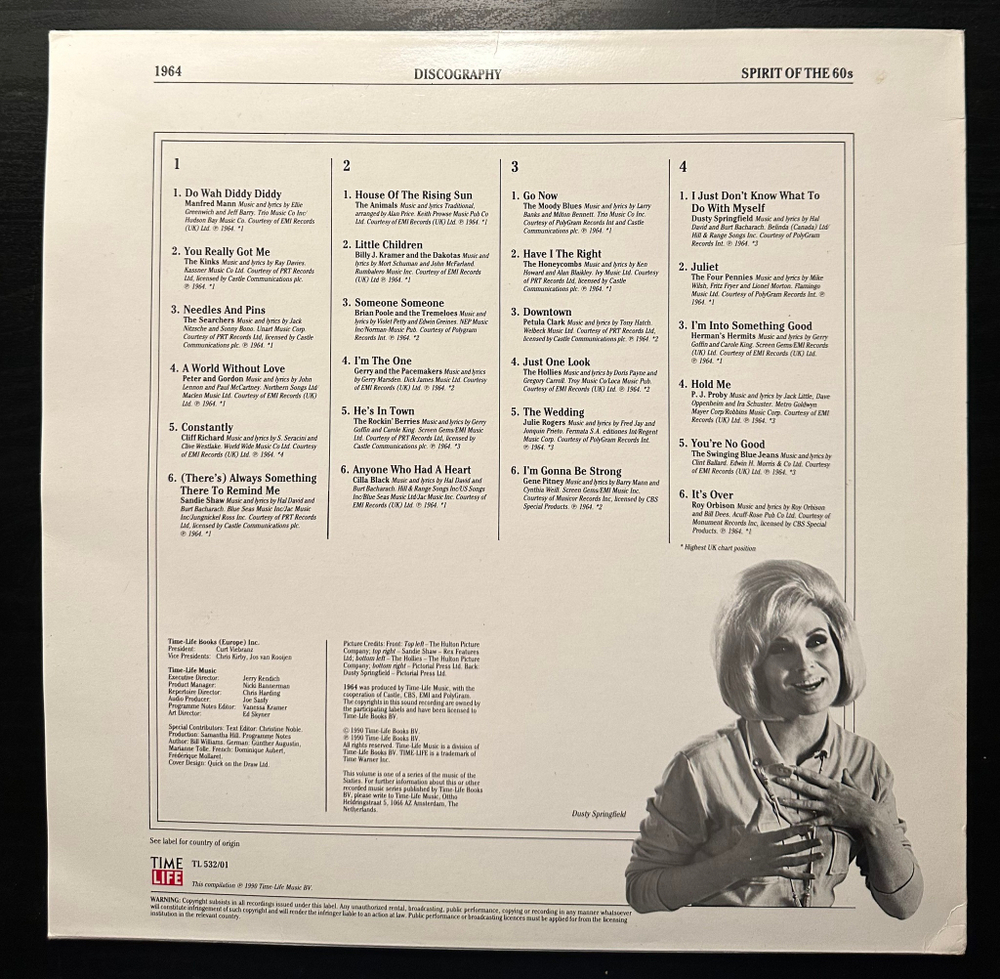 The Spirit Of The 60s 1964 2LP (Англия 1990г.)