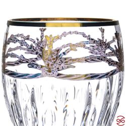 Набор бокалов для вина TIMON Violet/Gold (6 шт) 300 мл