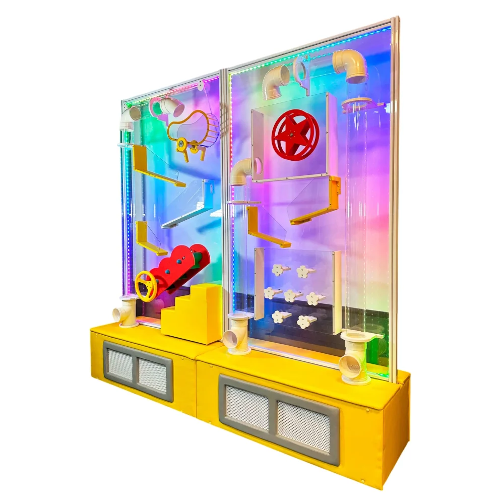 Интерактивная стена с пневмолабиринтом "Воздушное Приключение"