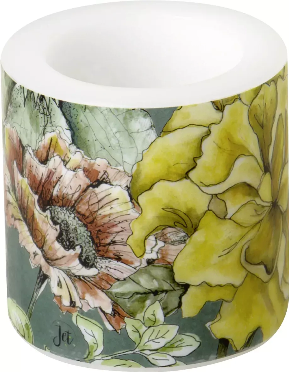 IHR - Свеча 7.5см 25ч Bloosom Tale Green / артикул   CKK883520  / GTIN 686423683800