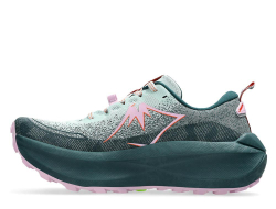 Кроссовки для бега женские Asics Trabuco Max 4 W Зеленo-оранжевые