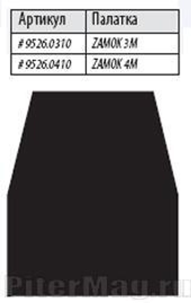 Дно под тамбур Alexika Ground Sheet Tower 3M Дно под тамбур Alexika Ground Sheet Tower 3M