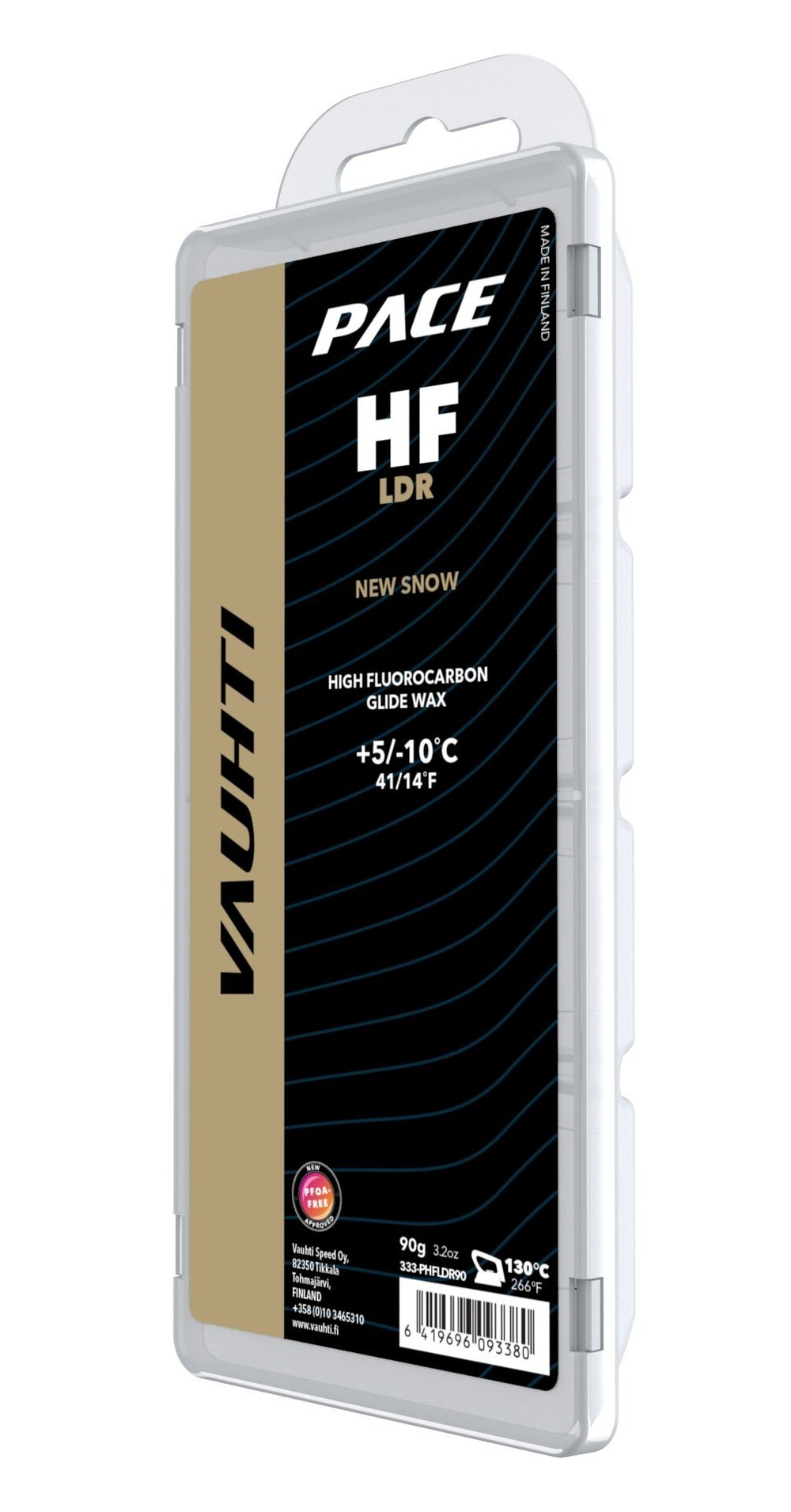Парафин VAUHTI HF LDR +5°C/-10°C  EV333-PHFLDR90