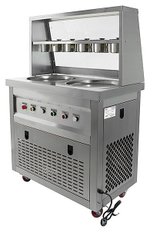 Фризер для жареного мороженого Foodatlas KCB-2Y (контейнеры, 2 компрессора)