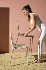 Стул металлический Scab Design Malvasia, лен