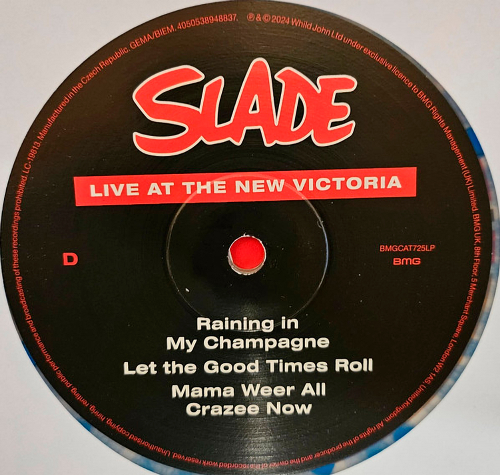 Slade / Live At The New Victoria (Coloured Vinyl)(2LP)