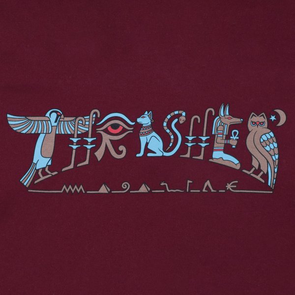 Худи Thrasher Hieroglyphic Hood (maroon) артикул: - купить в магазине Дайс