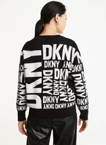 Женский джемпер DKNY Exploded Logo Crew