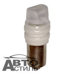 Светодиод 24V T10  3SMD 2835 WHITE 3D Ceramic MT  (без цок) матовая  ЗУБ 1010510