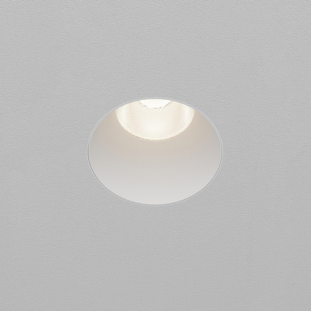 Встраиваемый светильник Maytoni Technical Dip DL122-15W-4K-TRS-W